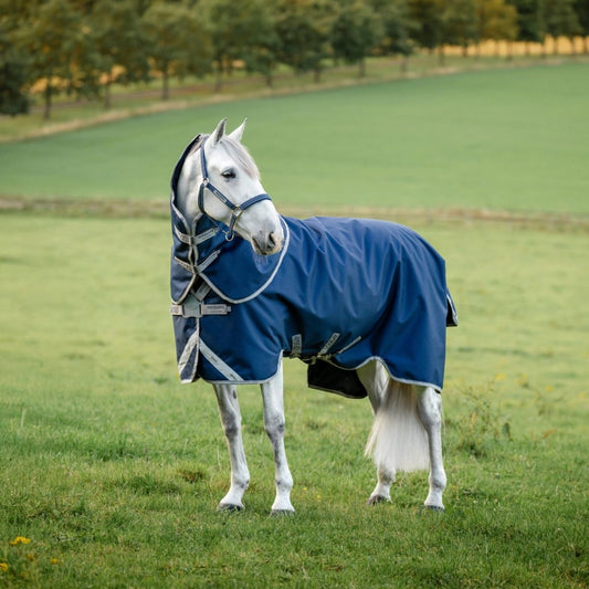 Horseware Amigo - 1200D Fieldsafe Plus VinterdĂŠkken - 250 gram - Navy - animondo.dk - AANPL5 - BJI0 - 66