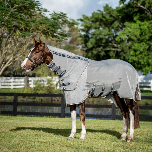 Horseware - Rambo Protector Fieldsafe Plus InsektdĂŠkken m. aftageligt hals - animondo.dk - AFANMU - IBWT - 66