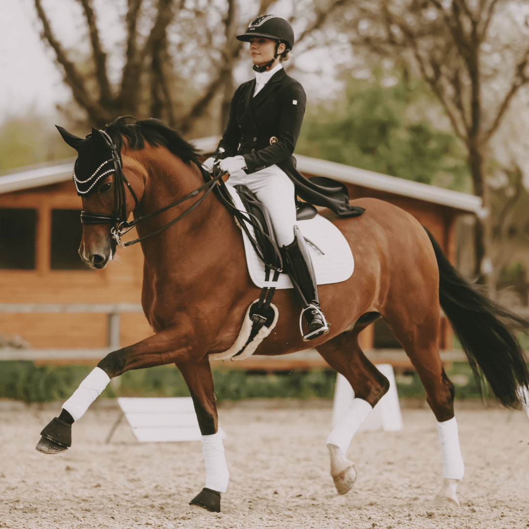 Kentucky - Fleecebandager m. Perler - Hvid - animondo.dk - 42113 - 03 - F