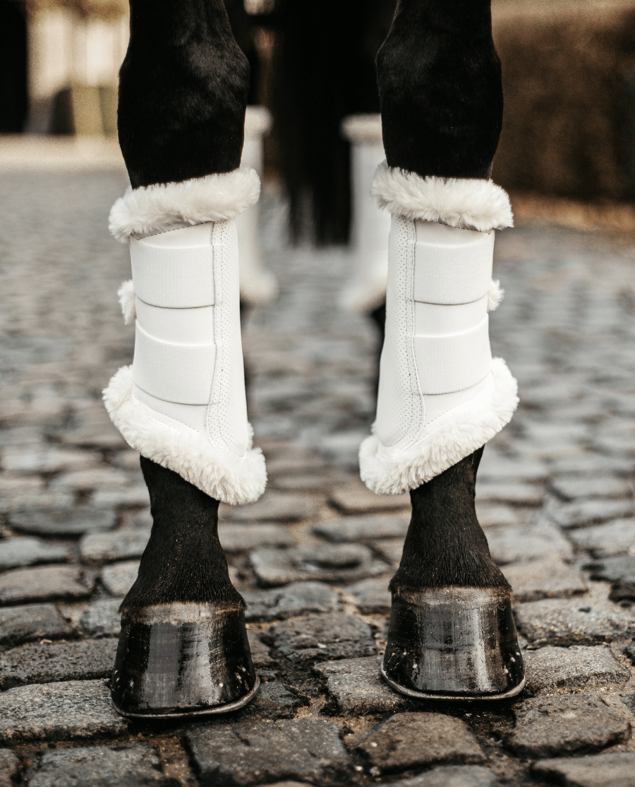 Kentucky Horsewear - Dressurgamacher m. Lam - Hvid - animondo.dk - 42309 - 02 - S