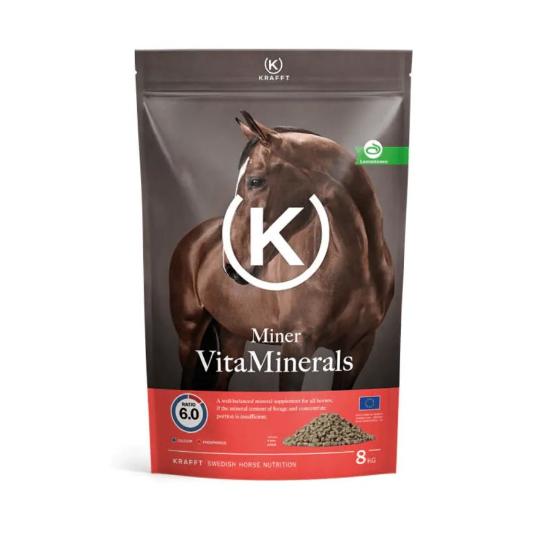 KRAFFT - VitaMinerals - Højdoseret Vitamin - og Mineraltilskud - 8 kg - animondo.dk - 408097