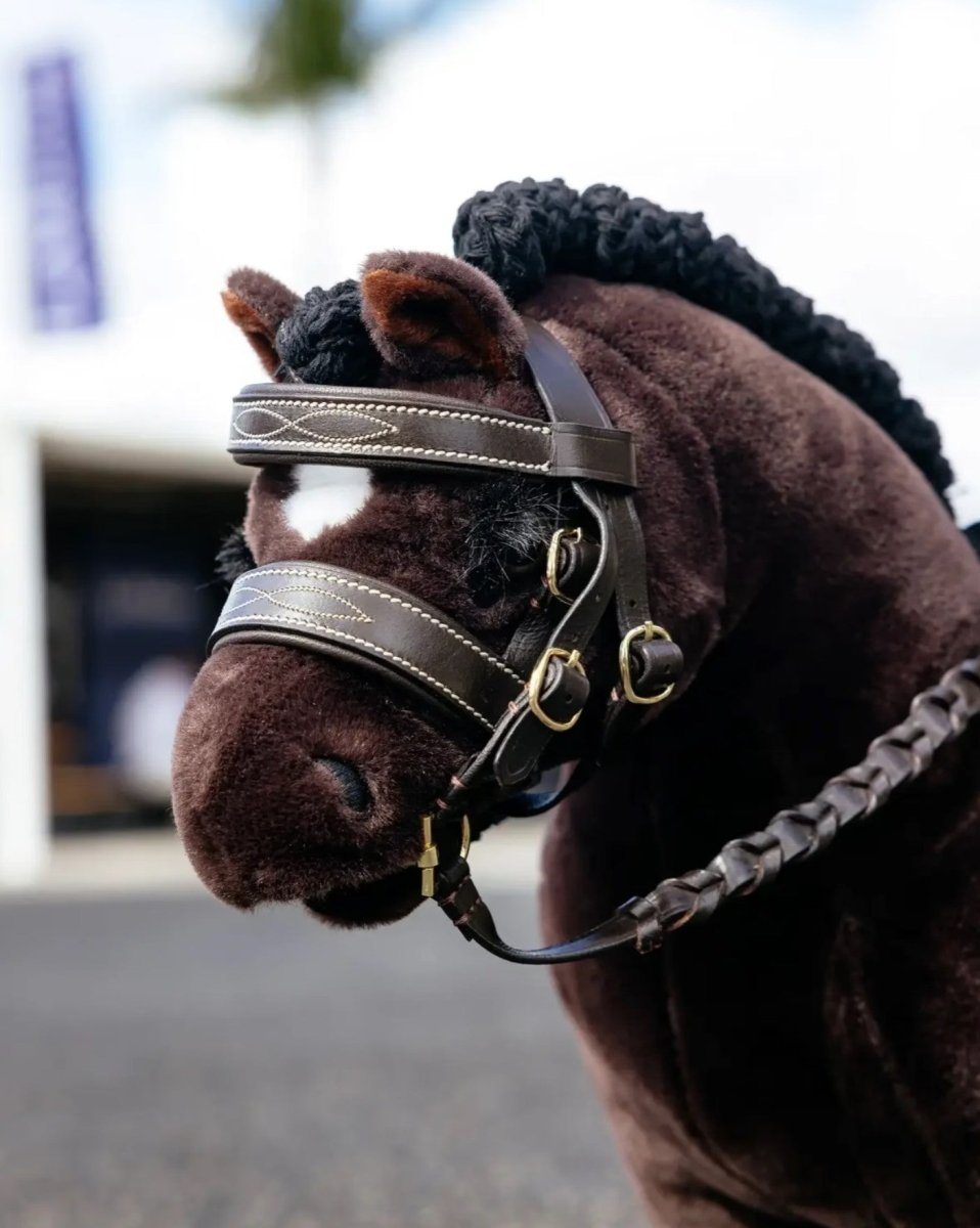LeMieux Toy Pony Trense - Brun m. flet - animondo.dk - IT062950