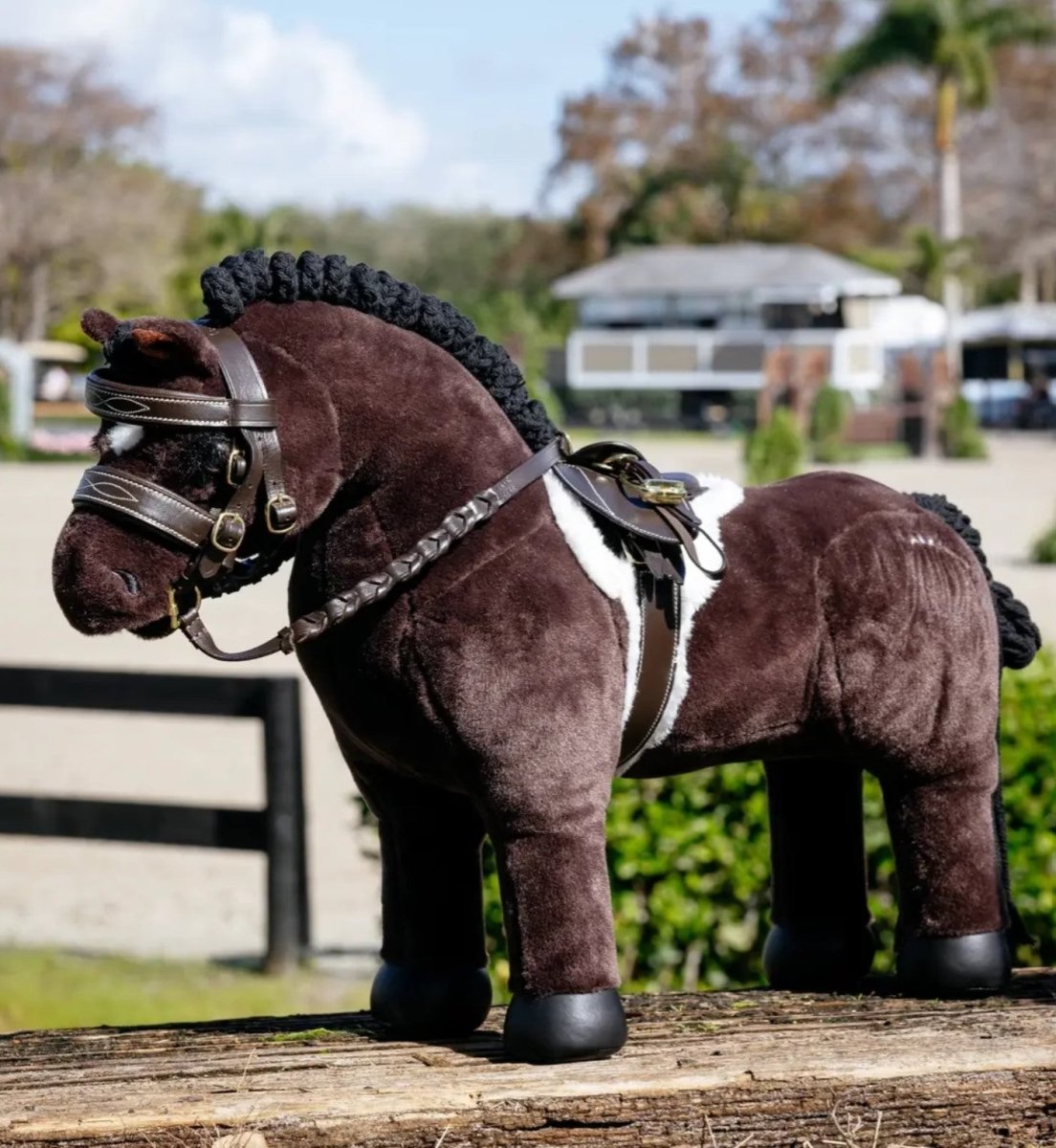 LeMieux Toy Pony Trense - Brun m. flet - animondo.dk - IT062950