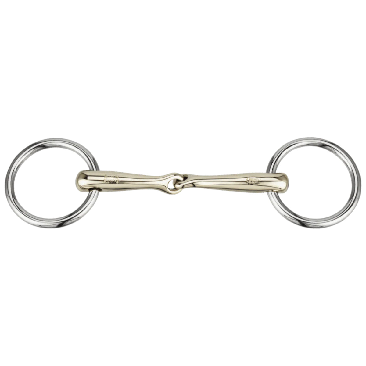 Sprenger bid - 2 - delt Pony/Islænder Bid m. løse ringe - "Dynamic RS" - 12 mm - Sensogan - animondo.dk - 40216 105 78
