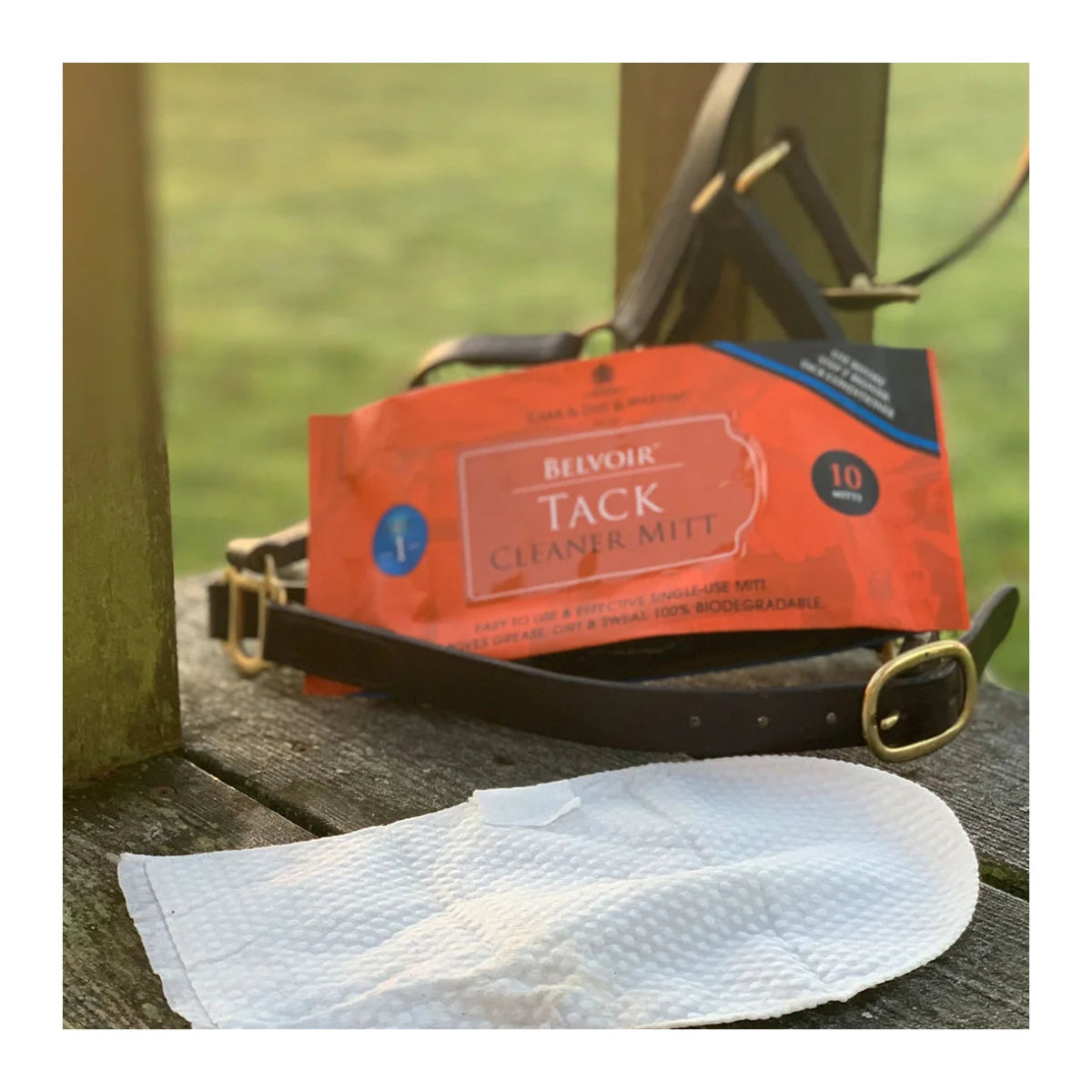 CDM Belvoir Tack Cleaning Mitt - animondo.dk