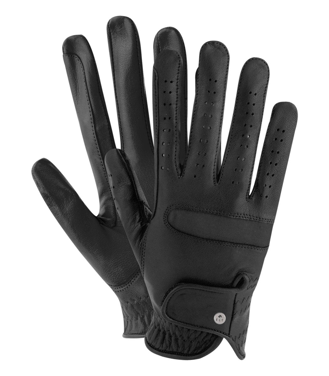 ELT Ridehandsker Deluxe - Sort - animondo.dk