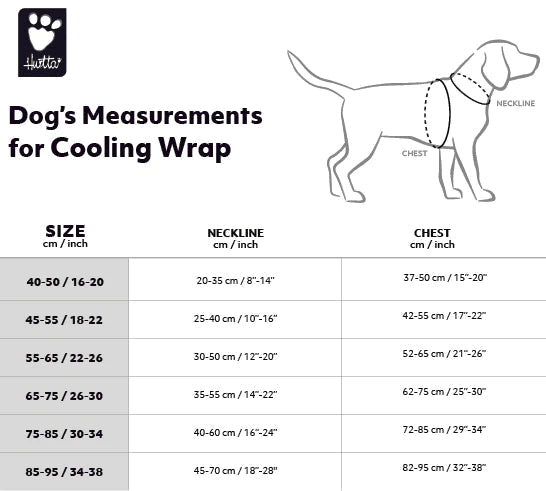 Hurtta Kølevest - Babyblå - animondo.dk - H934014