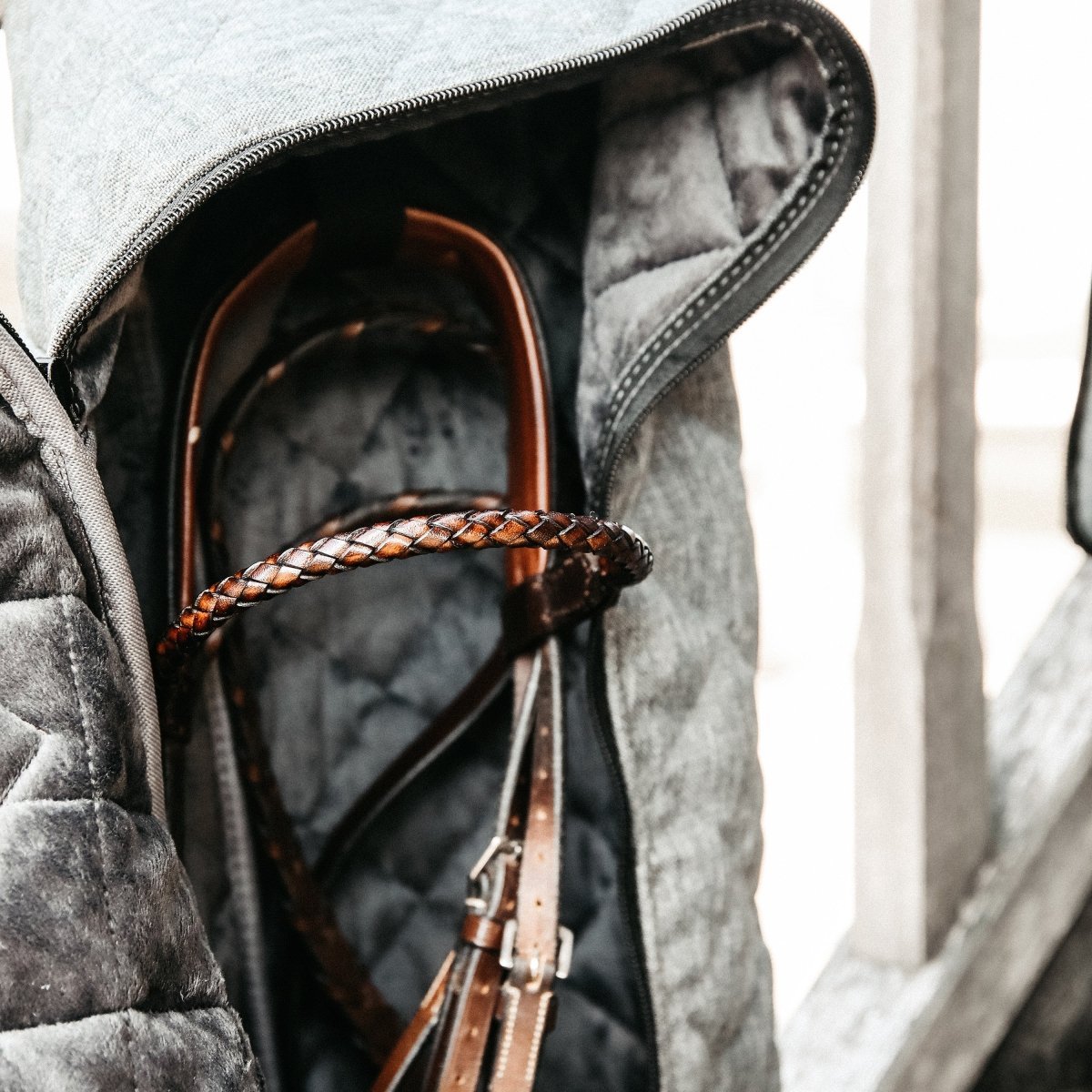 Kentucky Horsewear Trensetaske - Grå - animondo.dk - 82107 - 08 - F