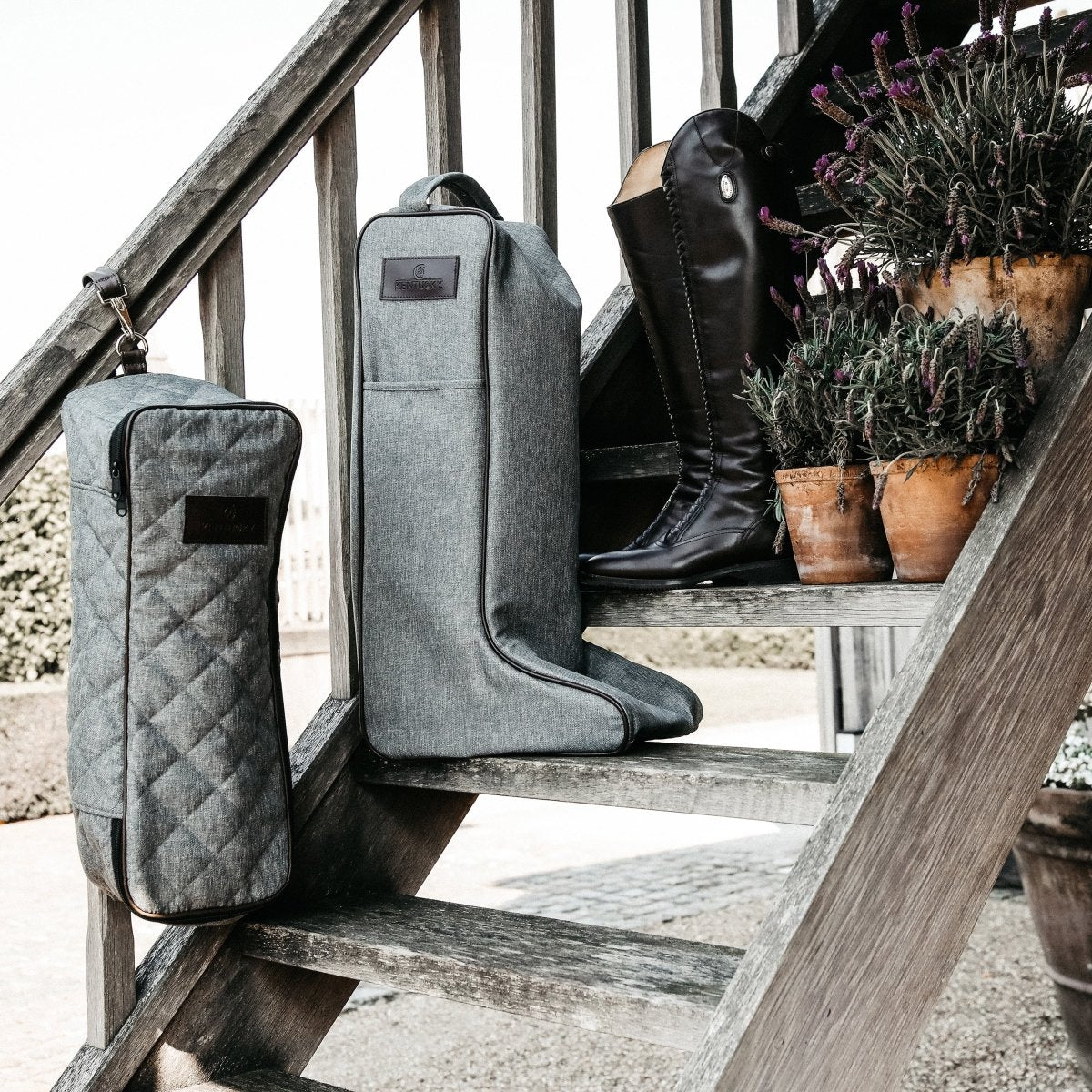 Kentucky Horsewear Trensetaske - Grå - animondo.dk - 82107 - 08 - F