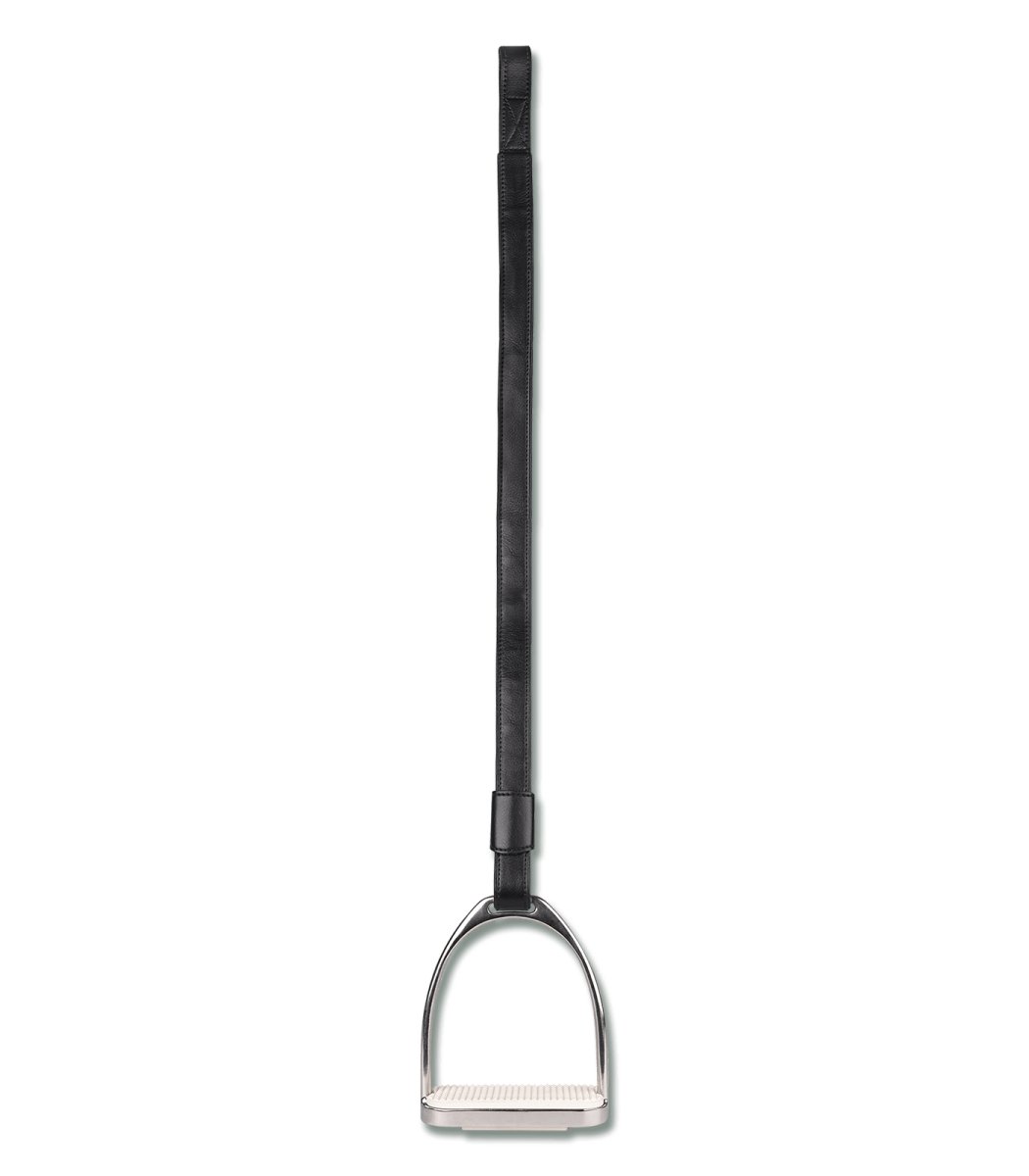 stirrup loops synthetic, X-Line - Sort - animondo.dk