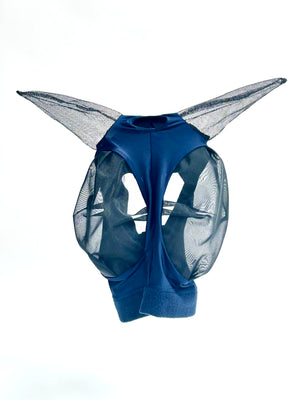 Cavalli flugmask med. öron - Marinblå 2024
