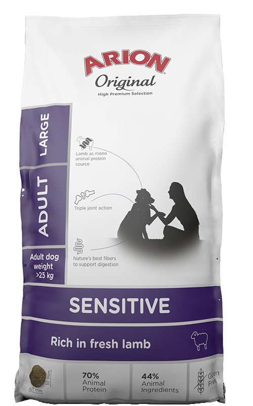 Arion Original - Sensitive Large - 12 kg - animondo.dk - 106079