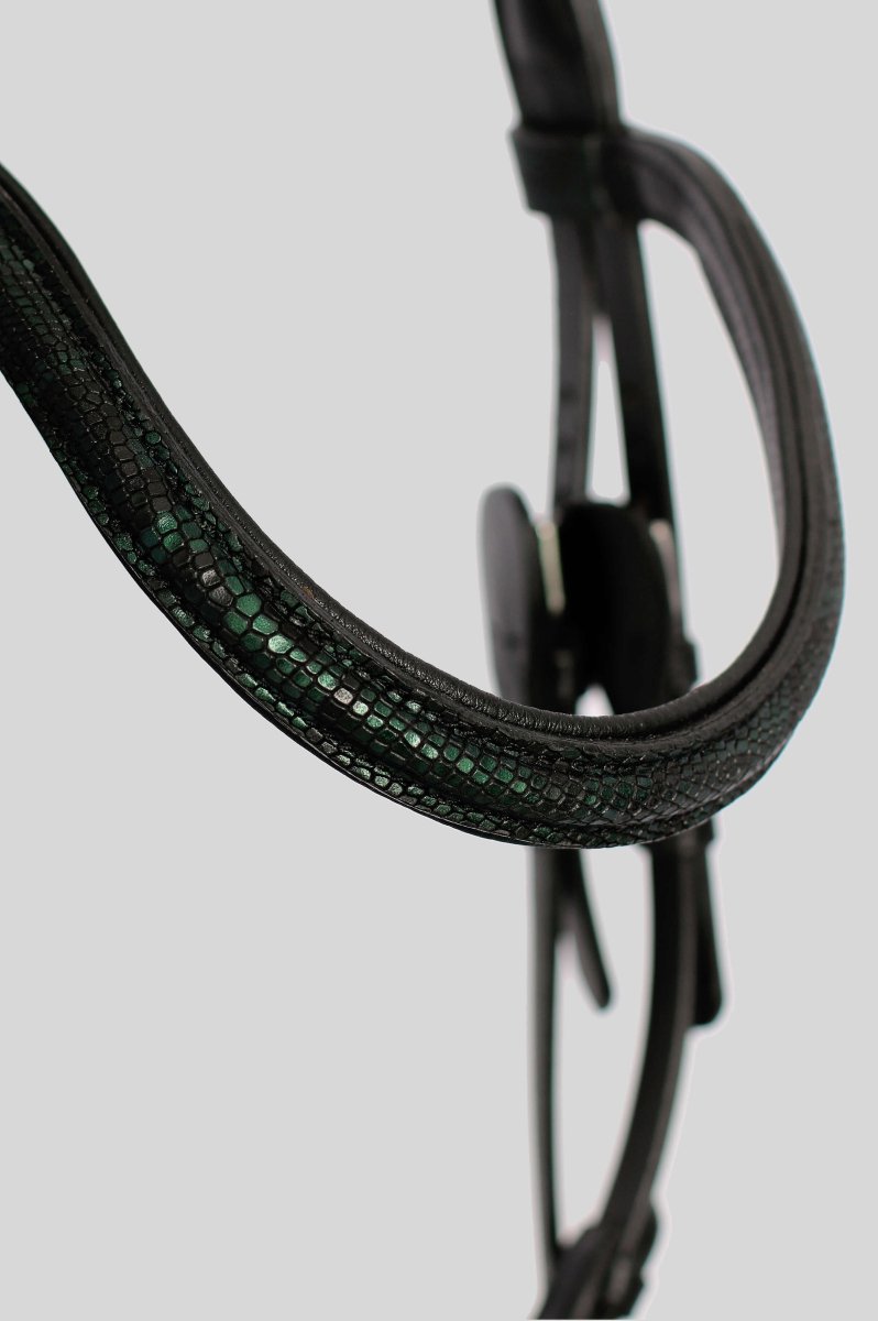 Bridle "MOSI", silver buckles - animondo.dk - TR-SL-MS