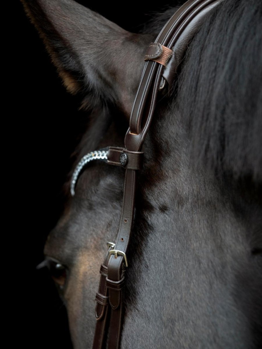 CATAGO - Gentle Bridle Nakkestykke m. Fyld - Brun - animondo.dk - 800262002