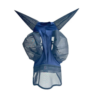 Cavalli Fluemaske m. ører & mulenet - Navy 2025 - animondo.dk - Cav3200