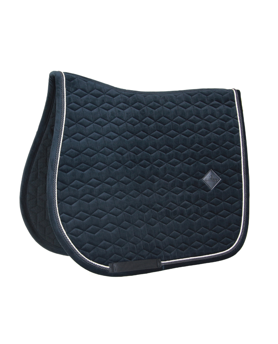 Springunderlag Basic Velvet fra Kentucky Horsewear-Black