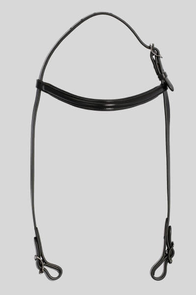 Headstall "KLASSIK", metal buckles - animondo.dk - KS-KL-BGM