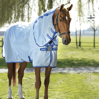 Horseware - Amigo XL Insektdækken - Blå/Sølv - animondo.dk - AFRBG9 - CABI - 75