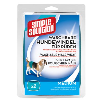 Simple Solution Vaskbar mavebånd til hanhunde - M - animondo.dk - H12410