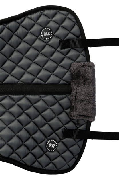 Top Reiter - Fur Saddle Pad - Sort - animondo.dk - SA - DE - FR - AN