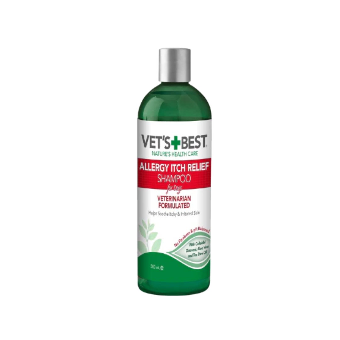 Vets Best - Lindrende Shampoo mod allergi - 500 ml - animondo.dk - H03514