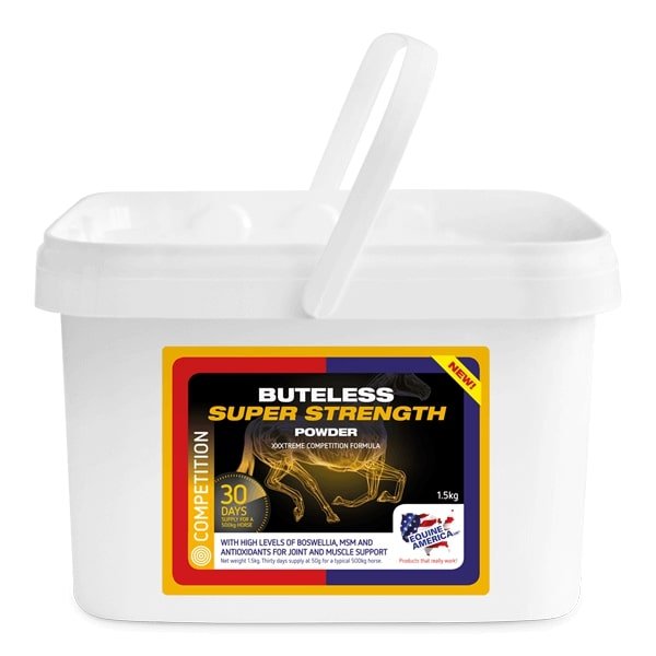 Equine America Buteless Super Strength Powder - 1,5 kg - animondo.dk