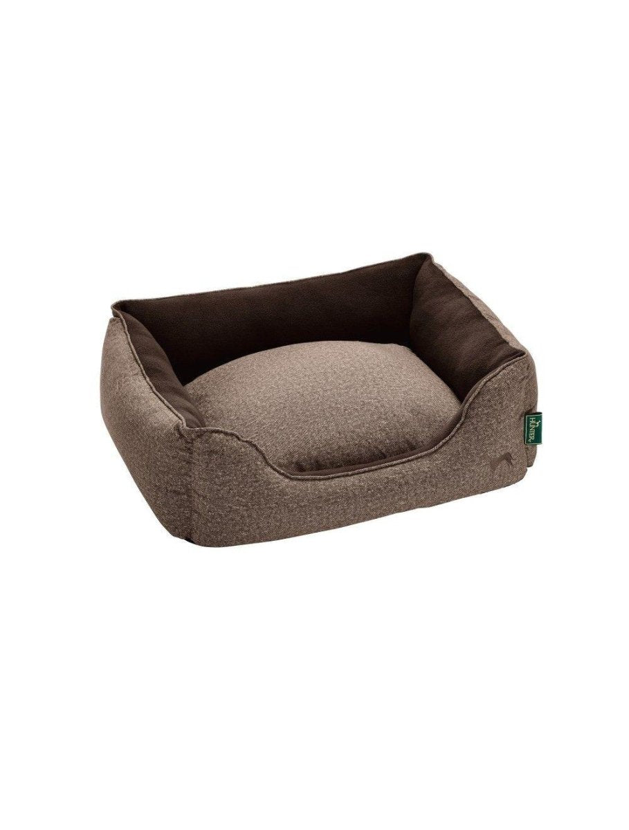 Hunter Boston Cozy Hundeseng - Brun - animondo.dk