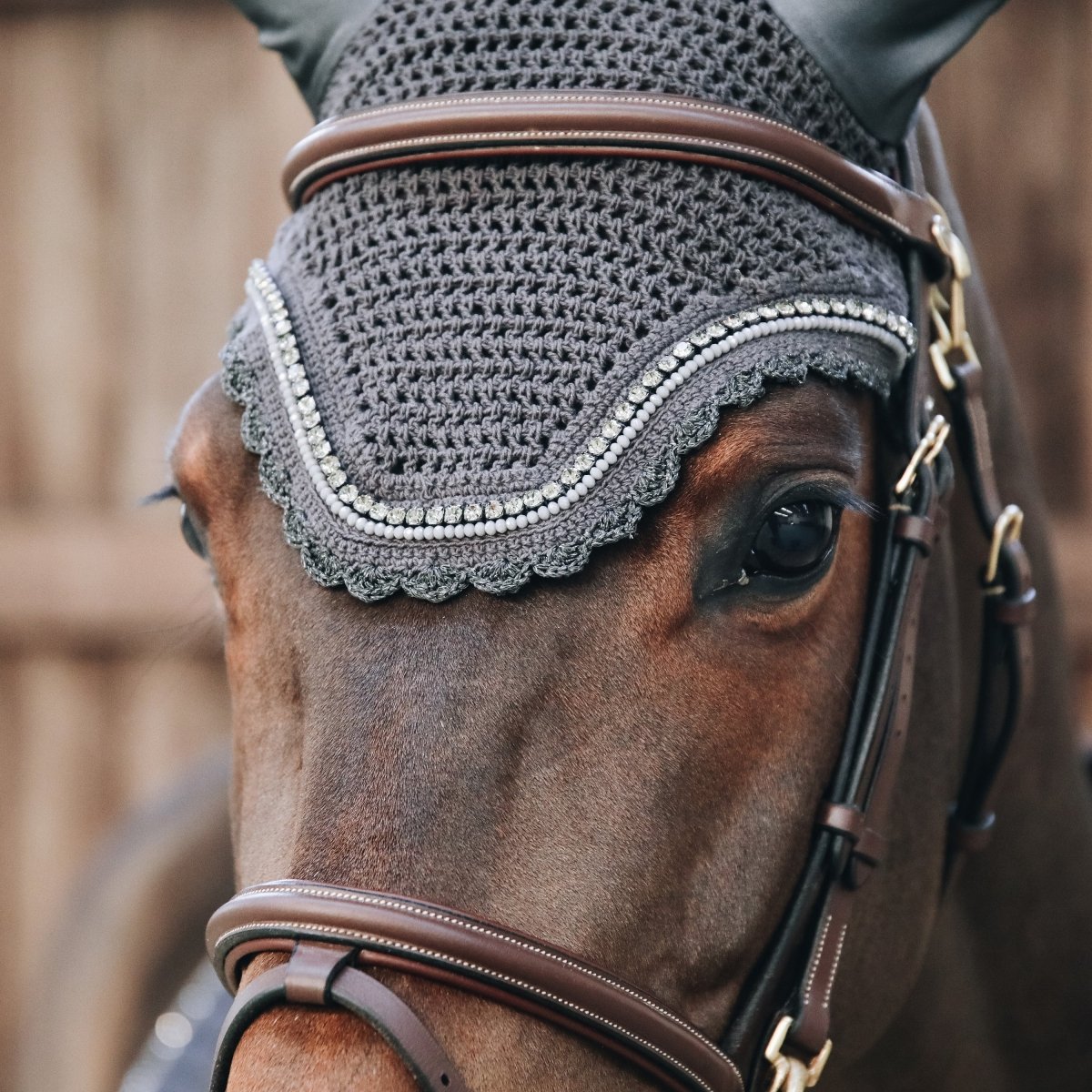 Kentucky Horsewear Wellington Stone & Pearl Hut - Grå - animondo.dk