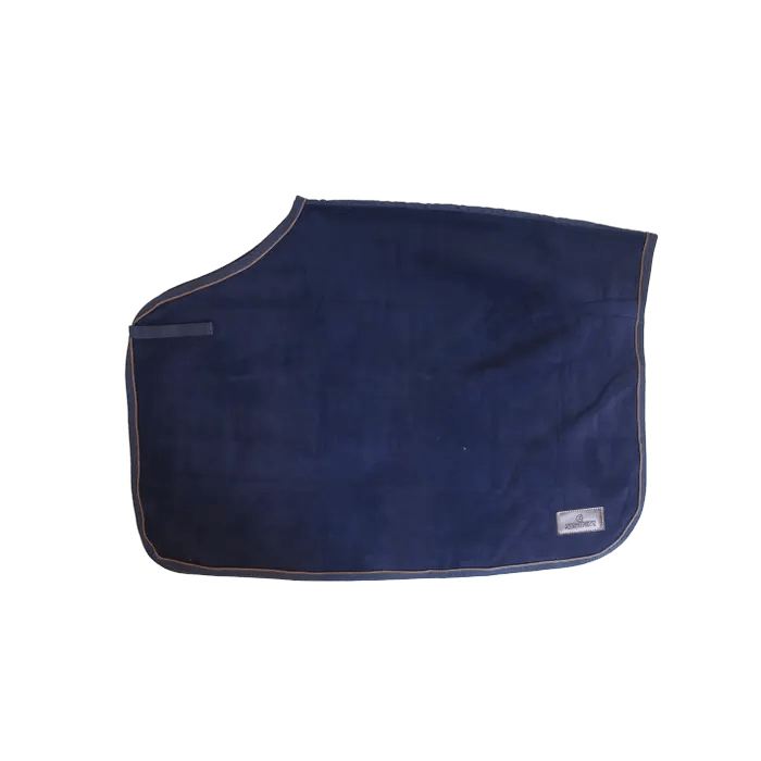 Kentucky Quarter Rug Heavy Fleece - Navy - animondo.dk