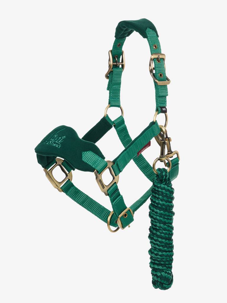 Mini Lemieux Pony Vogue Headcollar - Evergreen - animondo.dk