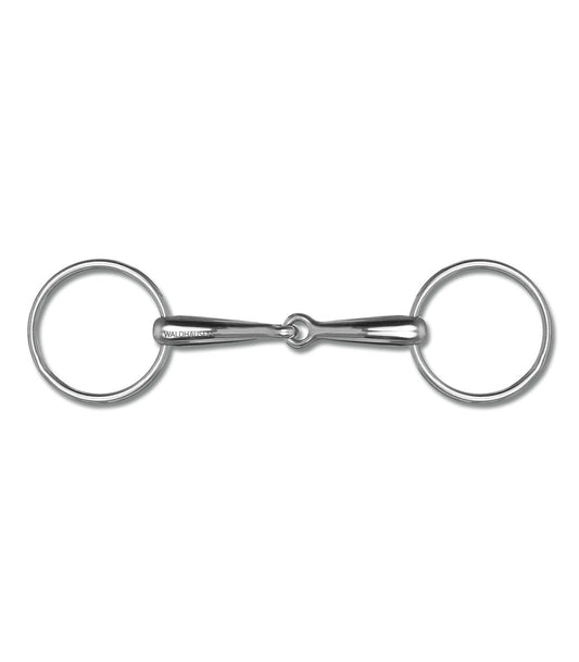 Snaffle Bit SS solid, R: 7 cm, T: 16 mm - animondo.dk