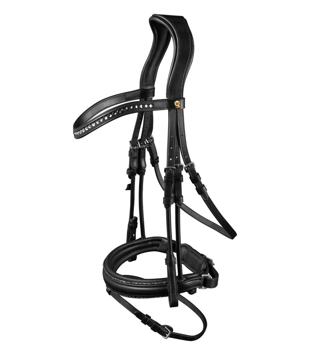 WALDHAUSEN S-LINE SNAFFLE BRIDLE - GLAMOUR - animondo.dk